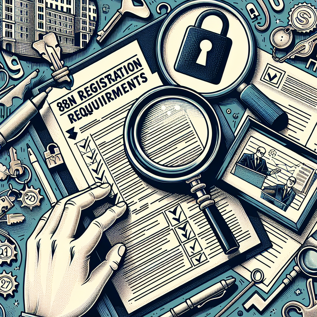 88NN Registration Requirements: What You Need to Know