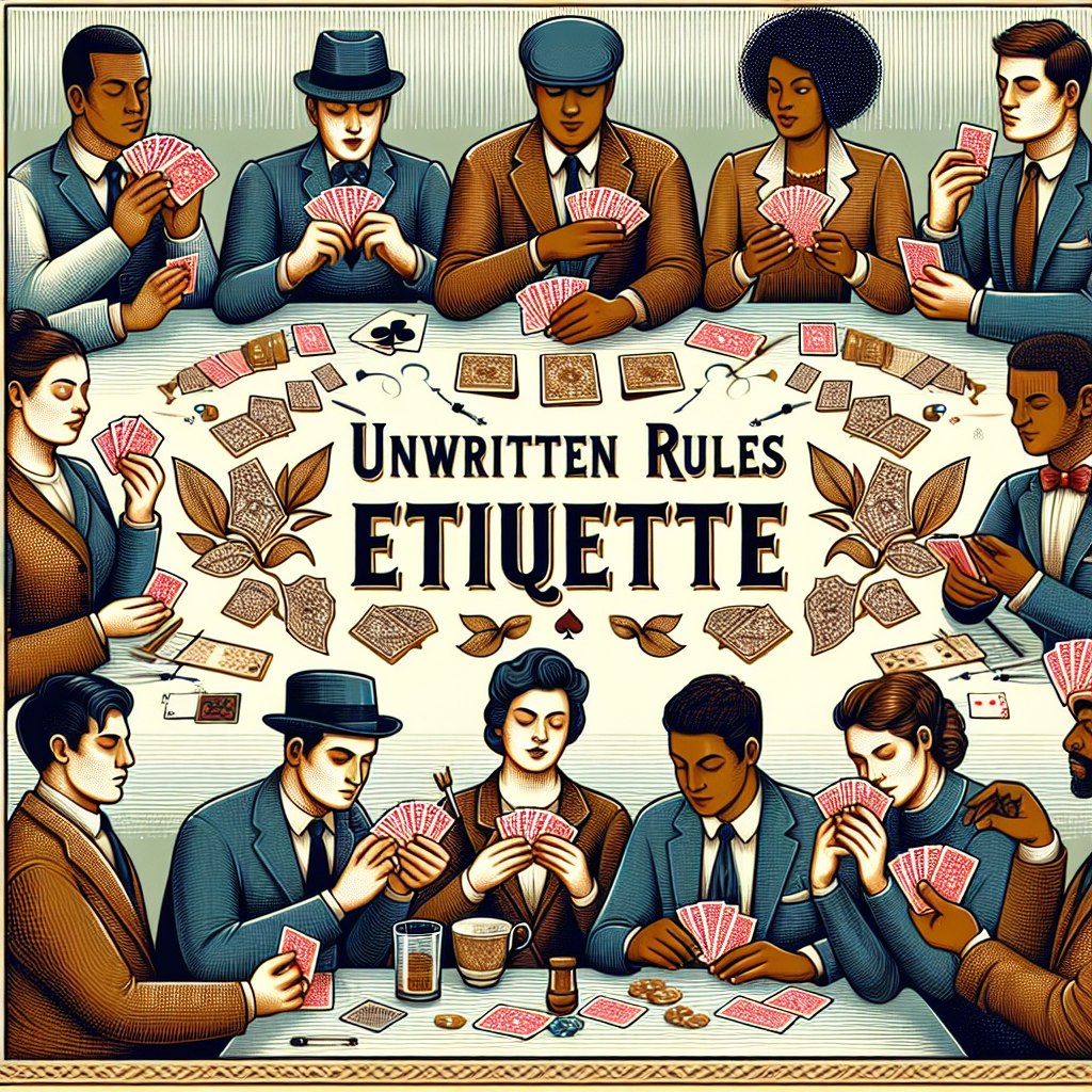 Unwritten Rules and Etiquette in 88nn Card Games